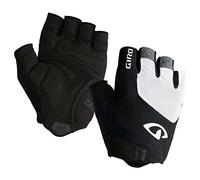 GIRO Bravo Gel - Guantes de Ciclismo de Carretera para Hombre, Blanco/Negro (2020), Talla M