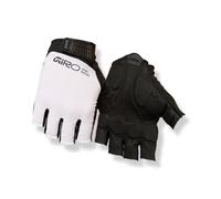Giro - Bravo II Gel Guantes - Adulto Hombre - guantes de carretera, guantes de ciclismo, guantes de bicicleta, guantes de rendimiento, Blanco , L