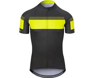 Giro Camisa Chrono Negro/Destacado Amarillo Sprint M