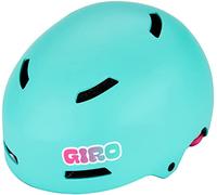 Giro Casco de Bicicleta Unisex Juvenil Dime FS, Matte Screaming Teal 22, XS