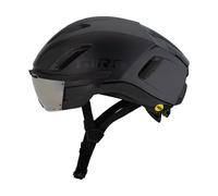 Giro Vanquish Casco de Ciclismo, Unisex, Negro Mate/Negro Brillante, Medium (55-59 cm)