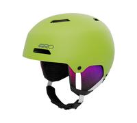 Giro - Cascos esquís niños - Crue Mat Fluorescent Green - Talla Infantil 55.5 - 59 cm - Verde Verde 55.5 - 59 cm