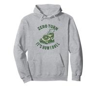 giro cero Así es como ruedo cortacésped Jardinero Paisajista Sudadera con Capucha