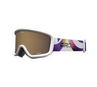 Giro Chico 2.0 - Gafas de esquí para niños pequeños, gafas de snowboard para niños y niñas de 2 a 4 años, flujo rosa, rosa ámbar