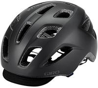Giro Cormick - Casco de Bicicleta Urbana Unisex para Adultos, Talla única, Color Negro Mate y Azul Oscuro