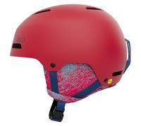 Giro Crue MIPS - Casco de nieve para niños, color rojo mate, talla M (55,5-59 cm)