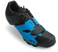 Giro Cylinder MTB, Zapatos de Bicicleta de montaña Hombre, Multicolor (Blue Jewel/Black 000), 41 EU