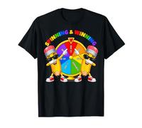 Giro de Rueda de Cuarto Grado de Cuarto Grado GANA Divertido Regreso a Clases Camiseta