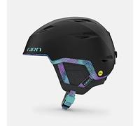 Giro Envi MIPS Casco de esquí, Mujeres, Negro Mate Cromo D, M