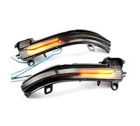 Giro Espejo Retrovisor Para BMW Para Serie 1 2 F40 F52 F45 Para Gran Tourer F46 Para X1 F48 Para X2 F39 Luz LED Intermitente Dinámica Intermitente Espejo(Blue-Yellow Yellow)