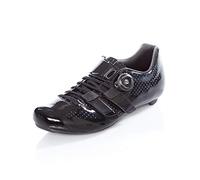 Giro Factor Techlace Road Zapatos de Ciclismo de Carretera Hombre, Negro (Black 000), 40 (6.5 UK)