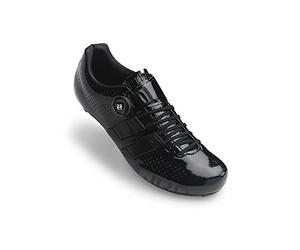 Giro Factor Techlace Road Zapatos de Ciclismo de Carretera Hombre, Negro (Black 000), 45 (10 UK)
