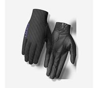 Giro Guantes Unisex para Adultos, de Riv'ette CS, Tiempo Libre, Deportivos, de Viaje, Color Negro y Morado eléctrico, Talla M