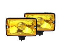 Giro Indicadoras Luz 2 Faros Antiniebla Delanteros De 12 V Para Peugeot 205 Para GTI CTI 106 306 Mi16.(2 PCS YELLOW)