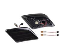 Giro Indicadoras Luz 2 Luces LED De Posición Lateral Para Mercedes Para Benz W204, C250, C300, C350, C63, SL65, Para AMG, OEM N.° 2048200121(Smoked)