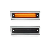 Giro Indicadoras Luz 2 Luces LED De Posición Lateral Para Parachoques Delantero, Luces De Señal De Giro Para GMC C1500 C2500 C3500 Para Jimmy OEM N.º 915557