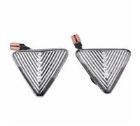 Giro Indicadoras Luz 2 Luces LED Dinámicas De Posición Lateral Para Mitsubishi Para Colt CZC CZ3 Z23 Z24 Z25 Z33 Z34 Z3, Intermitente Secuencial. Intermitente Retrovisor(Dynamic Crystal)