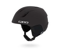 Giro Launch Casco, Unisex niños, Matte Black, 48.5-52 cm