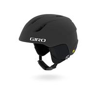 Giro Launch MIPS Casco de esquí/Snow, Unisex niños, Matte Black, 52-55.5 cm