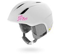 Giro Launch MIPS Casco de esquí/Snow, Unisex niños, Matte White, 52-55.5 cm