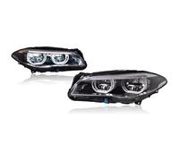Giro Luz Intermitente Lámpara Para BMW Para Serie 5 F10 2010-2016 Lámparas LED Para Coche Luces Circulación Diurna Intermitentes Dinámicos Faros Delanteros Para(2010-2013 w AFS)