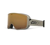 Giro Method - Gafas de esquí (talla única), lentes VIVID ZEISS, visión amplia, EVA, antivaho, OTG, compatibles con casco, color: piedra apilada, lentes de color azul petróleo/infrarrojos