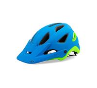 Giro montaro MIPS - Casco para Bicicleta, Primavera/Verano, Unisex, Color Matte Blue/Lime, tamaño Extra-Large
