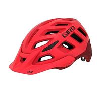 Giro Radix Dirt - Casco de Bicicleta Unisex para Adultos, Color Rojo Mate y Rojo Oscuro, S | 51-55 cm