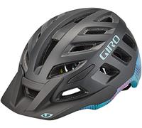Giro Radix MIPS All Mountain 2022 - Casco de bicicleta de montaña para mujer, color negro mate y turquesa