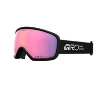 Giro Ringo Gafas de nieve para esquí y snowboard, talla única, disco VIVID ZEISS, visión amplia, antivaho, OTG, compatibles con casco, color: negro stacked - Cristales: infrarrojo vivo