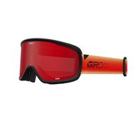 Giro Roam - Gafas de esquí - Gafas de snowboard para hombre, mujer, jóvenes, color rojo/negro descolorido, ámbar y amarillo
