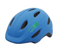 Giro Scamp - Casco para Bicicleta Infantil, Primavera/Verano, Infantil, Color Matte Blue/Lime, tamaño Extra-Small