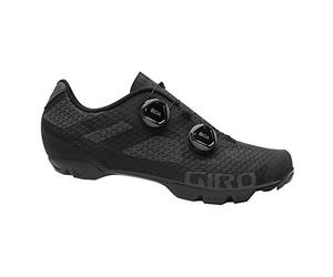 Giro Sector Zapatillas de Ciclismo, Hombre, Black Dark Shadow, 47 EU
