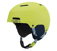 Giro Snow Crüe Junior Cascos de esquí, Juventud Unisex, Matte Namuk Sunny Lime 22, Small