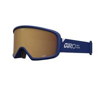 Giro Stomp Kids - Gafas de nieve para niños, color azul índigo, color ámbar dorado