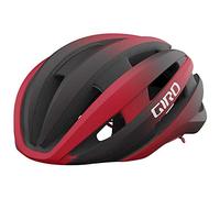 Giro Synthe MIPS II - Casco para Hombre, Color Negro Mate y Rojo, Talla S