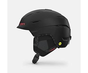Giro Tenaya Spherical - Casco de Nieve para Mujer, Lirio de Tigre Negro Mate, Talla S (52-55,5 cm)