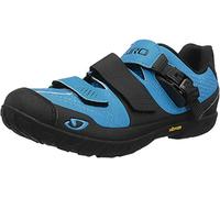 Giro Terraduro MTB, Zapatos de Bicicleta de montaña Hombre, Blue Jewel Black, 46 EU