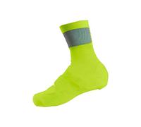 GIRO Unisex - Adulto Knit Shoecover Ropa de Ciclismo, Ropa para Bicicleta., Amarillo/Negro, Medium