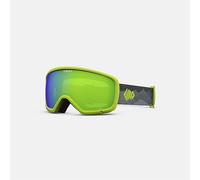 Giro Youth Stomp - Gafas de esquí y nieve - Ano Lime Linticular - Lente verde loden