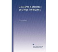 Girolamo Saccheri's Euclides vindicatus