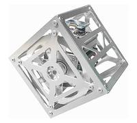 Giroscopio de Cubo autoequilibrado Creativo de Bricolaje, Bloque Modelo Stem Multifuncional, giroscopio de Cubo autoequilibrado, se Puede Voltear en Cuatro direcciones, Kit de experi.