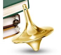 Giroscopio Giratorio de Metal - Peonza Creativa de aleación | Pequeña película de Escritorio Que Gira el giroscopio con la del Dedo | Mini Whirlwind Fingertip Top, Mini Niños Relajantes