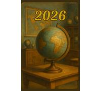 GIS Weekly Planner 2026 - Vintage, A5 Format (Environmental & Geospatial Awareness Calendar): Includes yearly, monthly, and weekly planning pages with ... public holidays, and lined note sections.