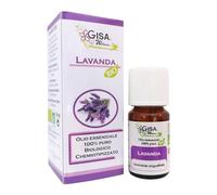 Gisa Wellness Aceite esencial de Lavanda vera orgánico (Lavandula Angustifolia) 100% puro. Relajante para el sueño y el estrés. Calmante para la piel y difusor de aromaterapia. Fabricado en Italia.