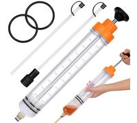 Gisafai Bomba extractora de líquido automotriz de 500 cc, extractor de fluido, extractor de líquido, bomba de jeringa para limpiador de manos de gasolina para dirección asistida, líquido hidráulico
