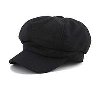 Gisdanchz Boina Mujer Boinas Gorras De Mujer Verano Sombrero De Vendedor Periódicos Moda Casual Ajustable Deporte Vintage Gorras Visera Plana Baratas Boina Lana Newsboy Hat