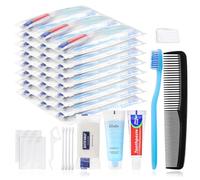 Gisdo 15 kits básicos de aseo personal para personas sin hogar, paquete de cuidado para personas sin hogar, suministros de aseo de viaje, kit de higiene para personas sin hogar a granel para hombres y