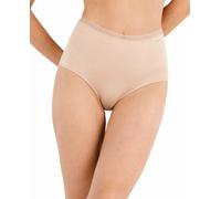 GISELA - Braguita Alta Extraplana Modal Lenzing, Aporta Comodidad por su Material Suave, Corte Alto, Galón de Encaje en la Cintura, Diseño Invisible
