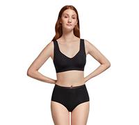 GISELA - Braguita Alta Extraplana Modal Lenzing, Aporta Comodidad por su Material Suave, Corte Alto, Galón de Encaje en la Cintura, Diseño Invisible